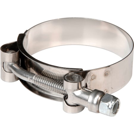Apache Apache UT, 218 2-3/16, 2-1/2 Stainless Steel Ultra T-Bolt Clamp 43082008